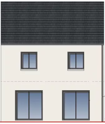 Image du modèle de maison FACADE ARRIERE ANNONCE