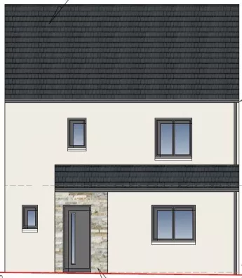 Image du modèle de maison FACADE AVANT ANNONCE