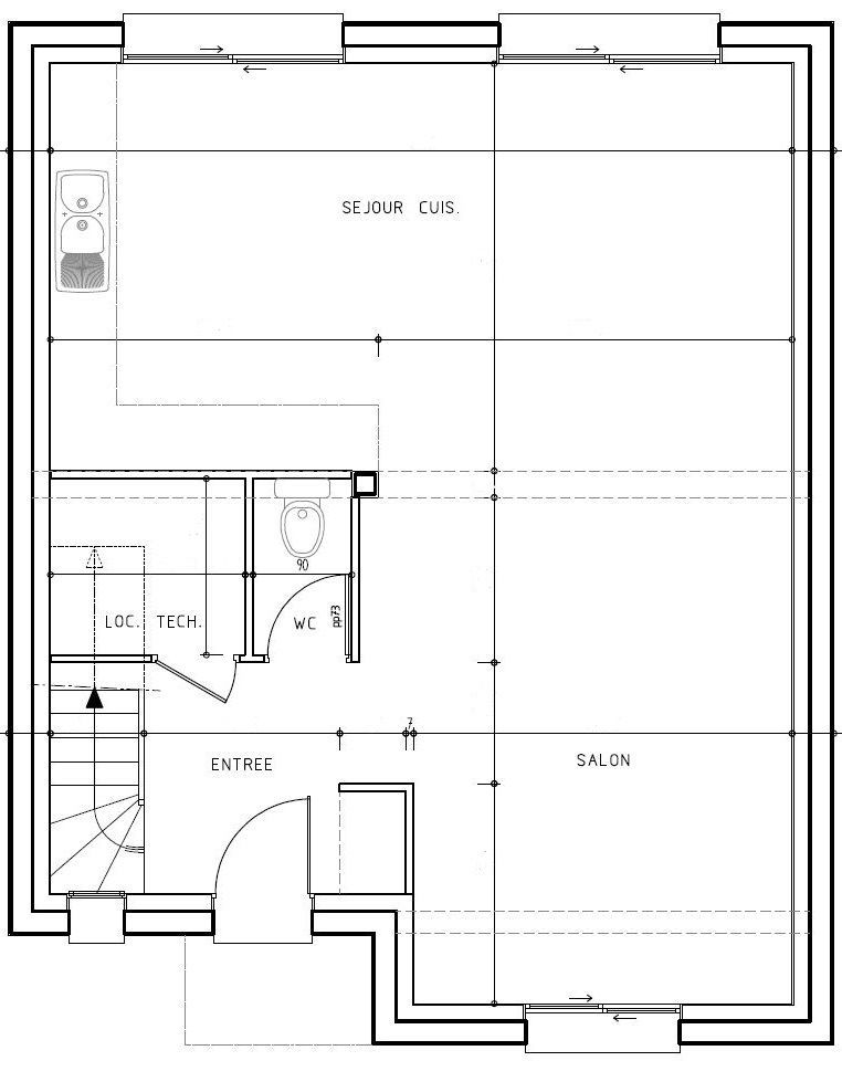 Image du modèle de maison RDC ANNONCE