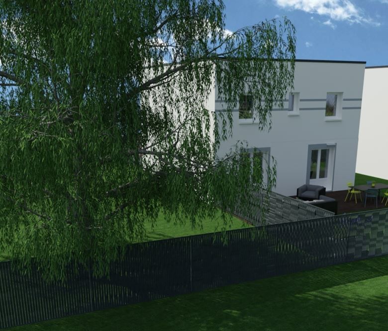 Image du modèle de maison VISUEL FACADE ARRIERE