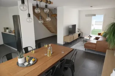 Image du modèle de maison cuisine