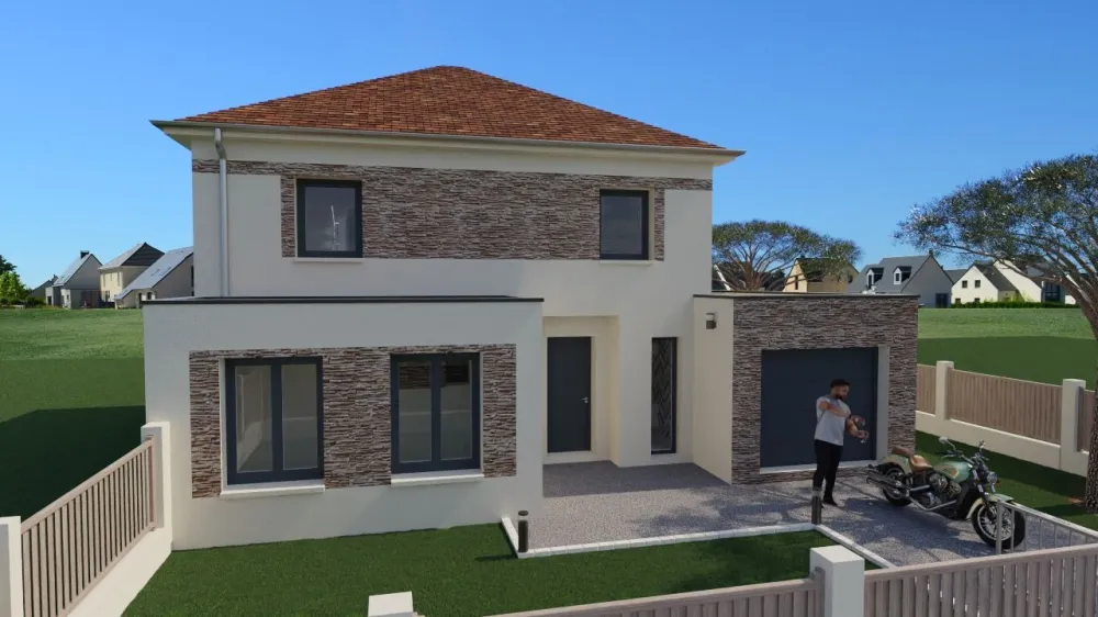 Image du modèle de maison CLIVIA V3 (1)