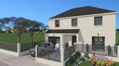 Image du modèle de maison FACADE AVANT JOUR