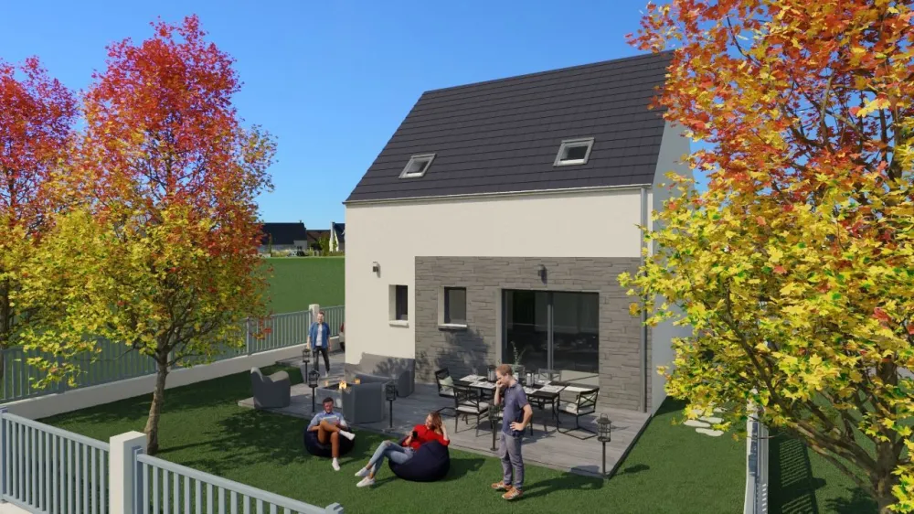 Image du modèle de maison FACADE ARRIERE JOUR