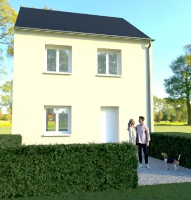 Image du modèle de maison R+1 74 M2 AVANT VITAHOME