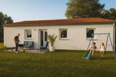 Image du modèle de maison arriere vivant