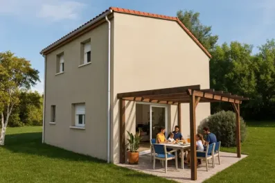 Image du modèle de maison Coté vivant