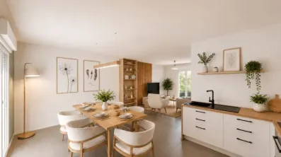 Image du modèle de maison Minismart_Cuisine_Sejour-2