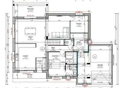 Image du modèle de maison plan_int