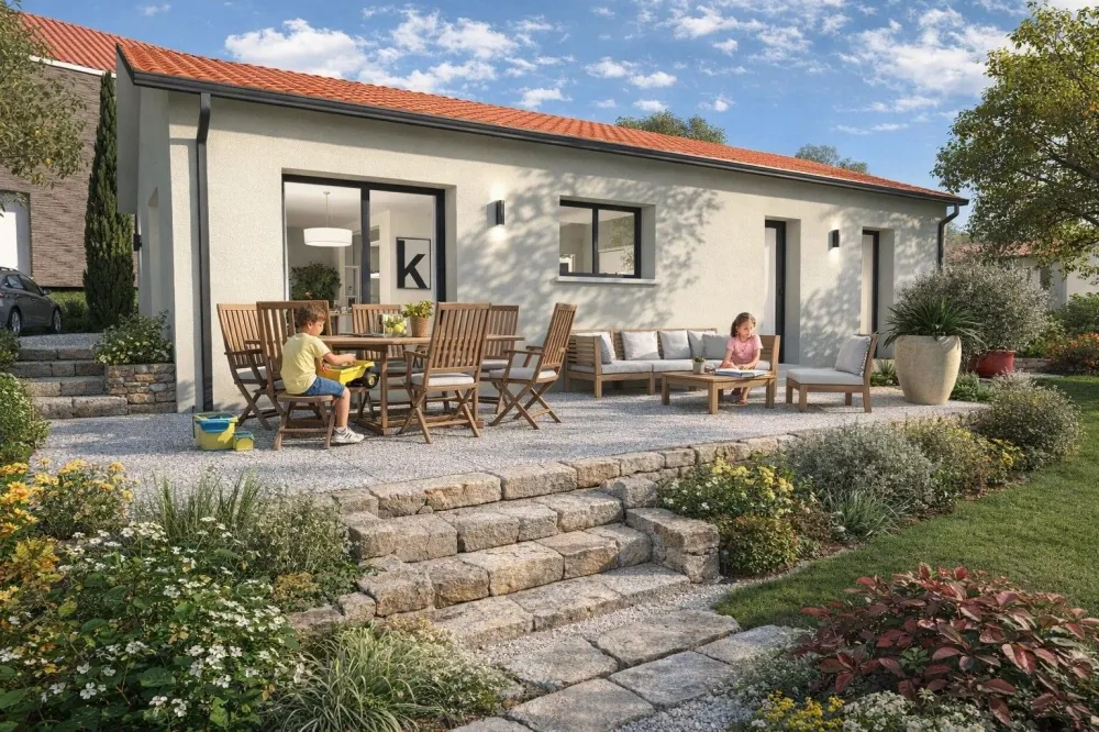 Image du modèle de maison Primo 2 chb +bureau 83 m²