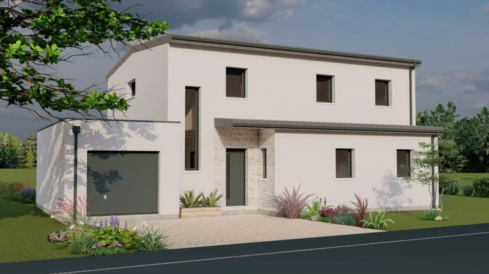 Image du modèle de maison vue avt gandon