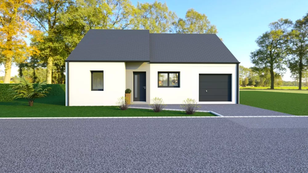 Image du modèle de maison PP 2CH GARAGE
