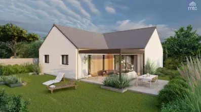Image du modèle de maison vue jardin 2