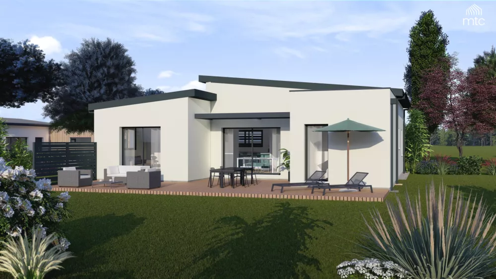 Image du modèle de maison vue arr
