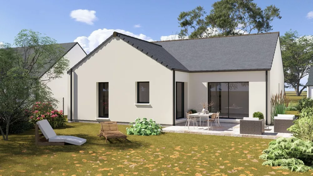 Image du modèle de maison vue arr