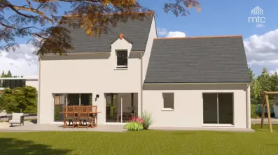 Image du modèle de maison vue jardin_CLEMENT