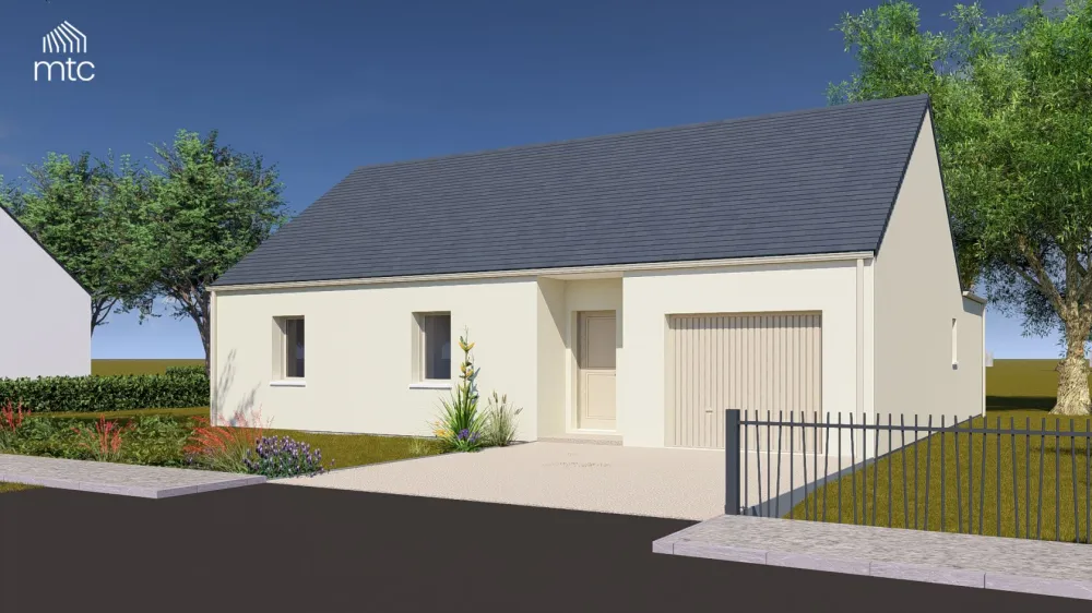 Image du modèle de maison vue avt_DINAL_VISTICOT