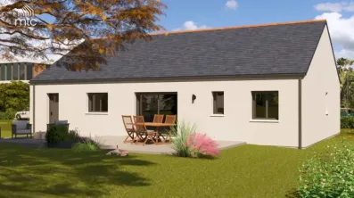 Image du modèle de maison vue arriere_LOISEAUX