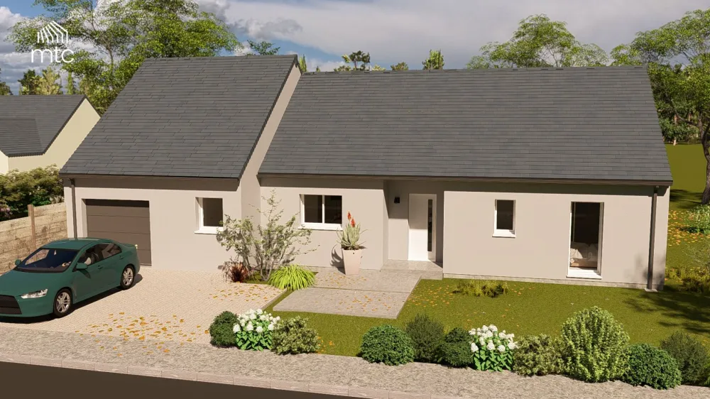 Image du modèle de maison vue avant LYS