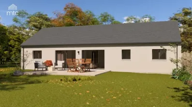 Image du modèle de maison vue arri LYS