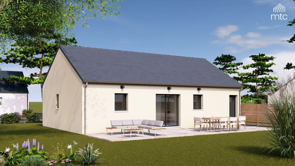 Image du modèle de maison vue arr_ROUESNE