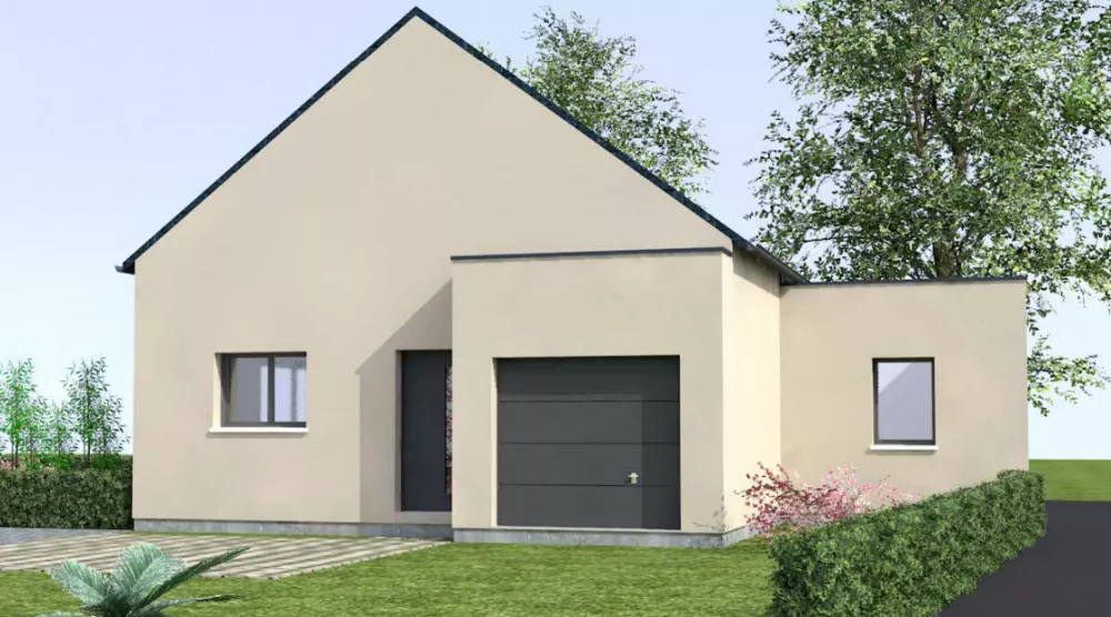 Image du modèle de maison Ouvrard avant