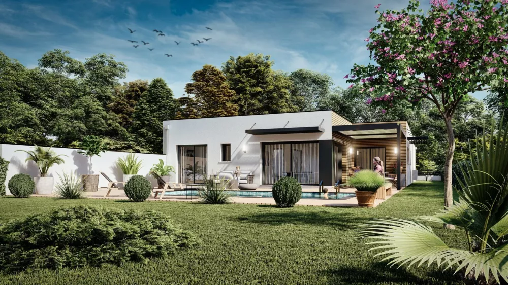 Image du modèle de maison MODELE 13-PERS ARRIERE 2