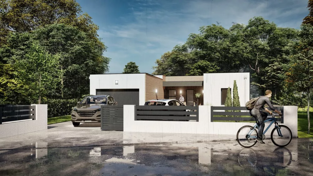 Image du modèle de maison MODELE 13-PERS AVANT