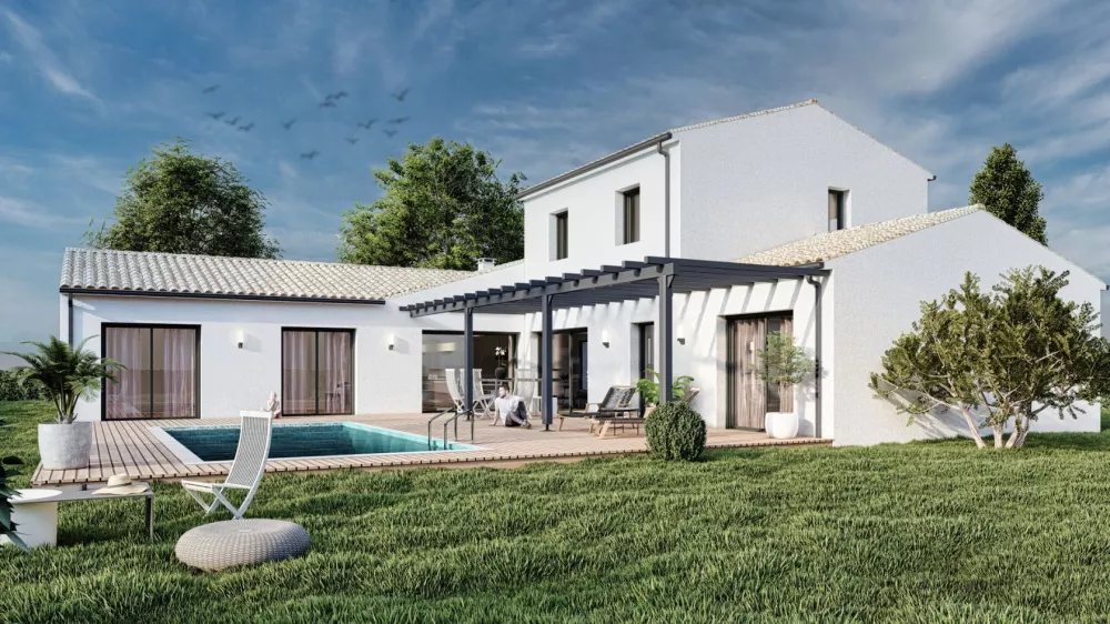 Image du modèle de maison MODELE 14-PERS ARRIERE 1