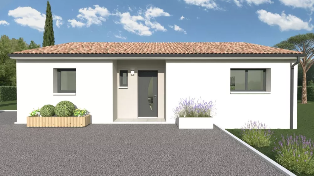 Image du modèle de maison vue ext