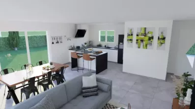 Image du modèle de maison vue int