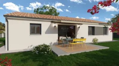Image du modèle de maison facade arriere