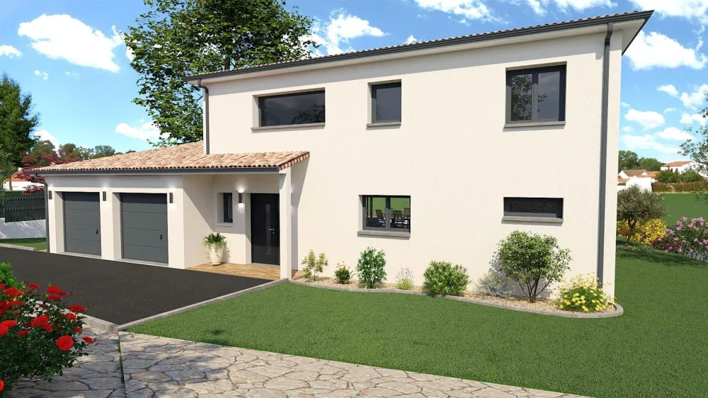 Image du modèle de maison FACADE AVANT