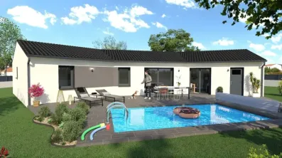 Image du modèle de maison FACADE ARRIERE