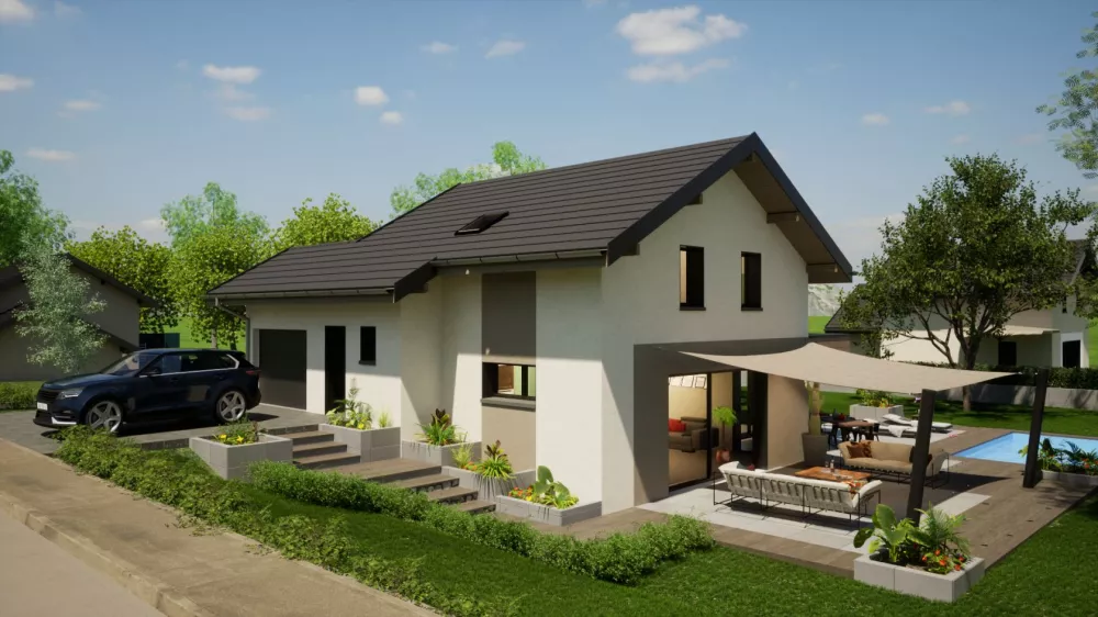 Image du modèle de maison EVO 4.1 avant