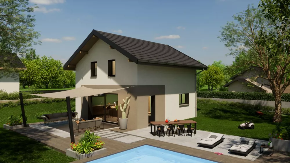 Image du modèle de maison EVO 4.2 arriäre