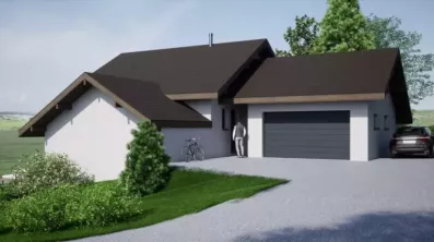 Image du modèle de maison pers garage