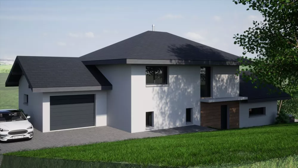 Image du modèle de maison Visuel entrée
