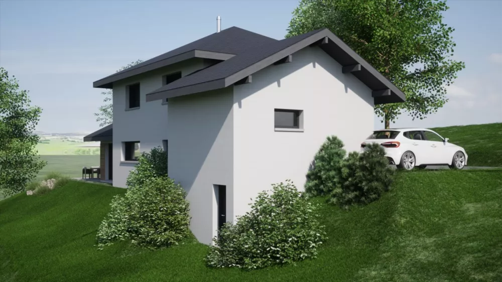 Image du modèle de maison Visuel arrière