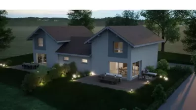 Image du modèle de maison Pers nuit