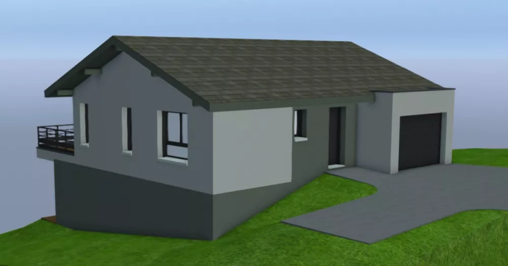 Image du modèle de maison Vue Accès