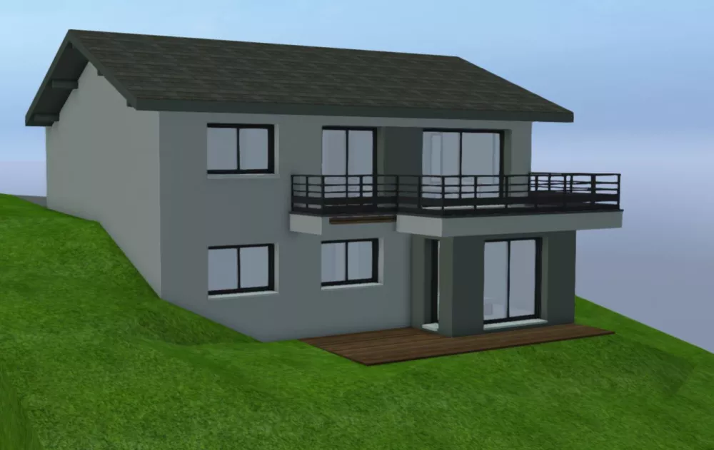 Image du modèle de maison Vue terrasse