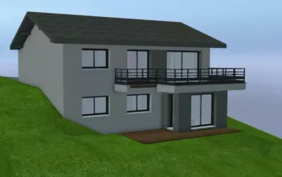 Image du modèle de maison Vue terrasse