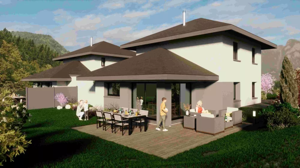 Image du modèle de maison 2 Pers terrasse