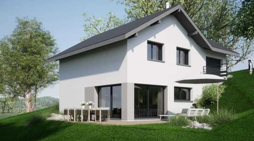 Image du modèle de maison terrasse