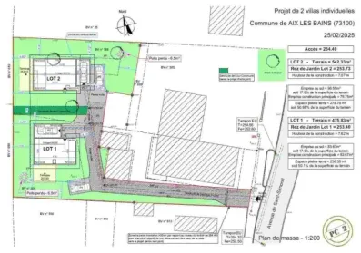 Image du modèle de maison 1 Terrain