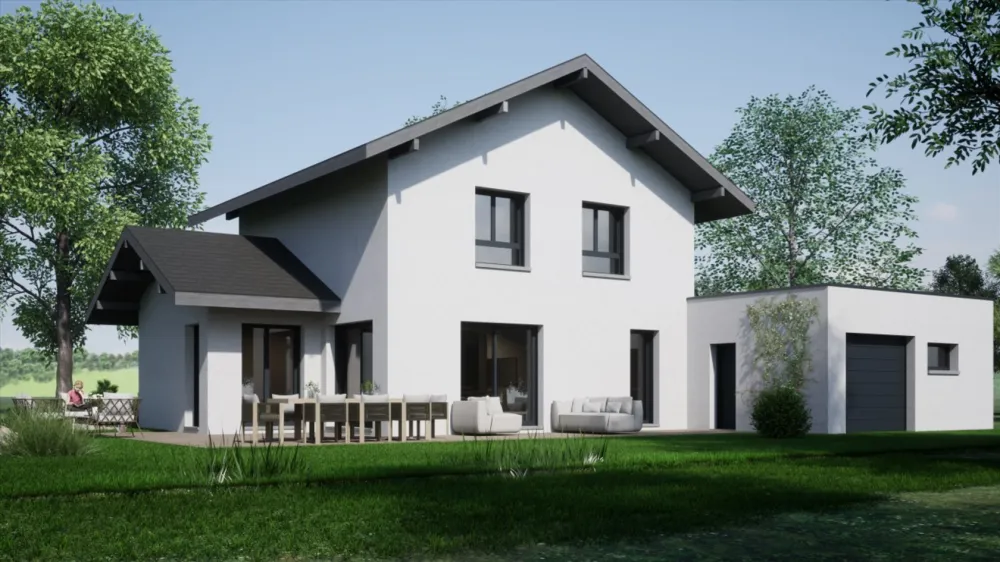 Image du modèle de maison façade avant