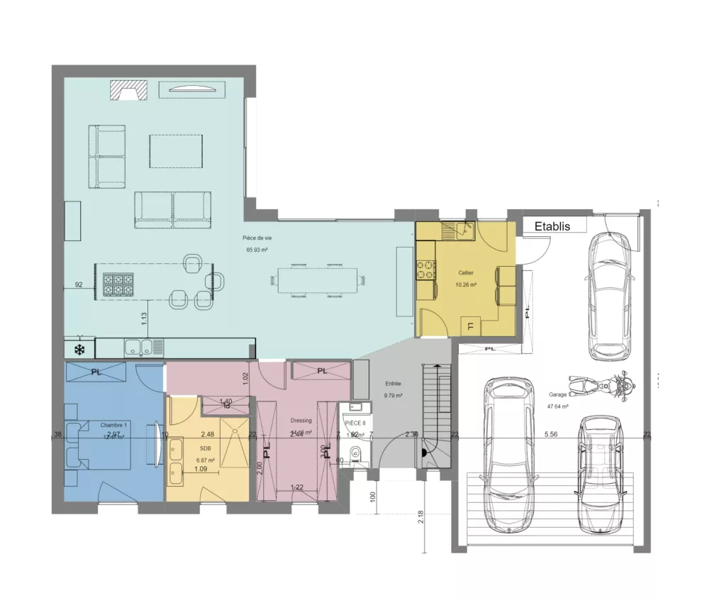 Image du modèle de maison CLISSON ACIER RDC