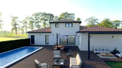Image du modèle de maison Clisson Source Tuiles Faç. Arr 1