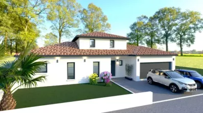 Image du modèle de maison Clisson Souce Tuiles Faç. Avant 1